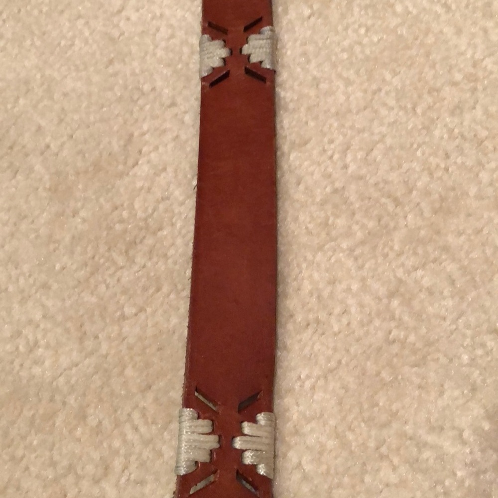 Cognac Leather Belt